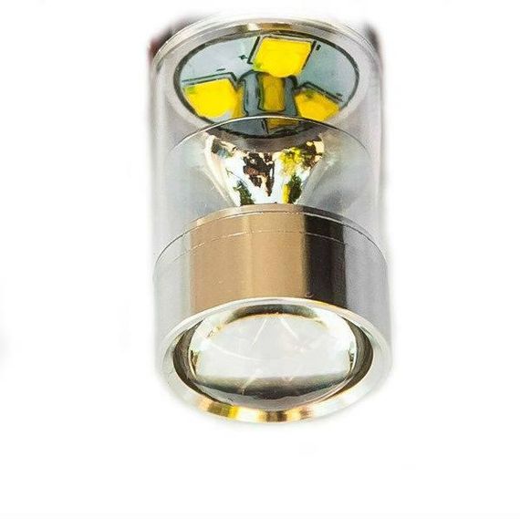 Світлодіодна Автолампа 7440 (W21W), 27W (700 Lm) WHITE, (9X3W Cree XBD) (ціна вказана за одну лампу) | Зображення 2