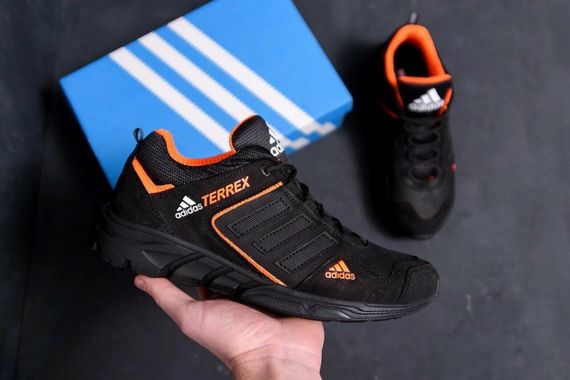 Кросівки демісезонні Adidas TERREX колір чорний, помаранчевий | Зображення 9