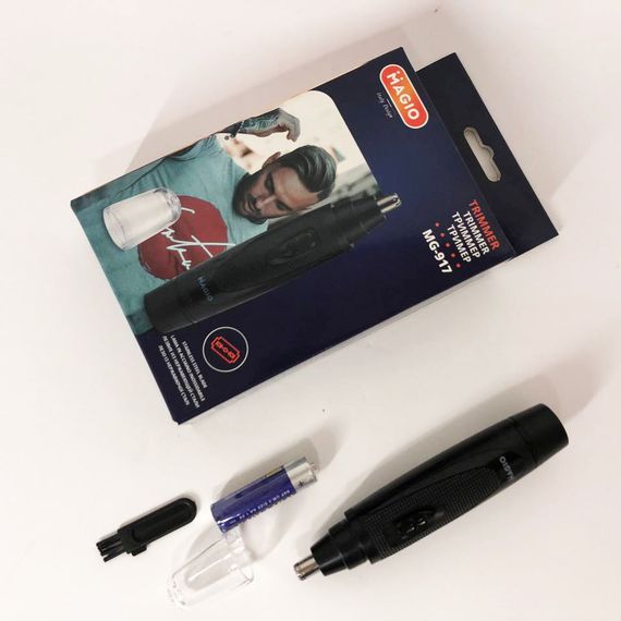 Бритва для бороды MAGIO MG-917, Профессиональный триммер для бритья, Триммер с регулируемой длиной AF-56 | Зображення 9