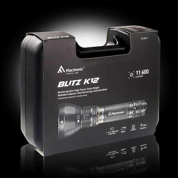 Ліхтар тактичний Mactronic Blitz K12 (11600 Lm) Rechargeable (THS0011) | Зображення 8
