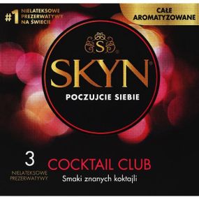 Презервативы SKYN Cocktail Club (3шт.) sexstyle