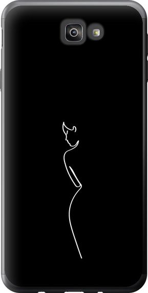 Чехол на Samsung Galaxy J7 Prime Силуэт1 "4590u-610-17620"