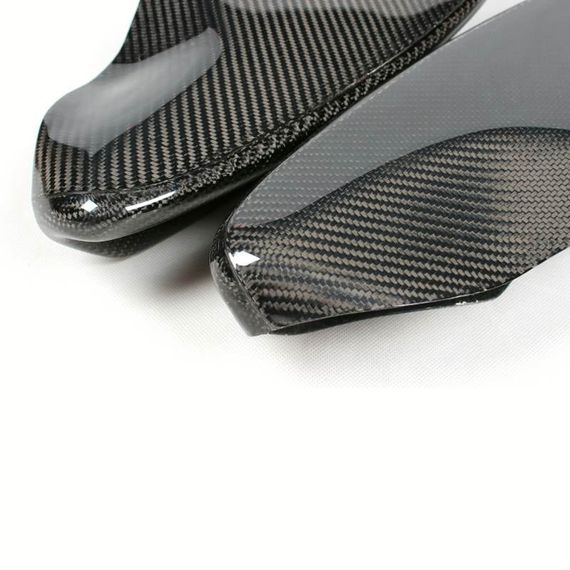 Накладки на передній бампер Flap (для E82/E88 M-Sport, Карбон) для BMW 1 серія E81/82/87/88 2004-2011 рр | Зображення 6