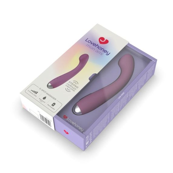 Вібратор для точки G Lovehoney Mon Ami G-spot, фіолетовий Sex Aura | Зображення 5