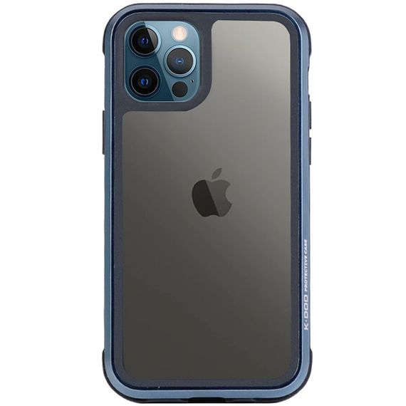 Чехол PC+TPU+Metal K-DOO Ares для Apple iPhone 13 Pro Max (6.7") TPU+PC, Синий
