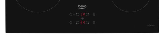 Варочная поверхность индукционная Beko HII64400MT - 60см/4конф/черный (HII64400MT) | Зображення 3