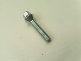 Болт колісний М12х50х1,50 цинк, конус, ключ 17