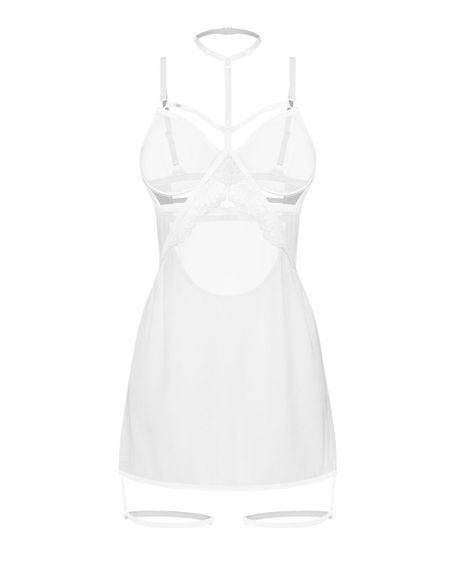 Бебі-долл Obsessive Arrowel White chemise L/XL Sex Aura | Зображення 1