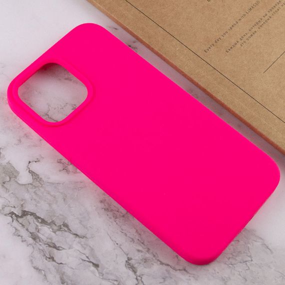 Чохол Silicone Case Full Protective (AA) NO LOGO для Apple iPhone 11 Pro (5.8") Рожевий / Barbie pink | Зображення 3
