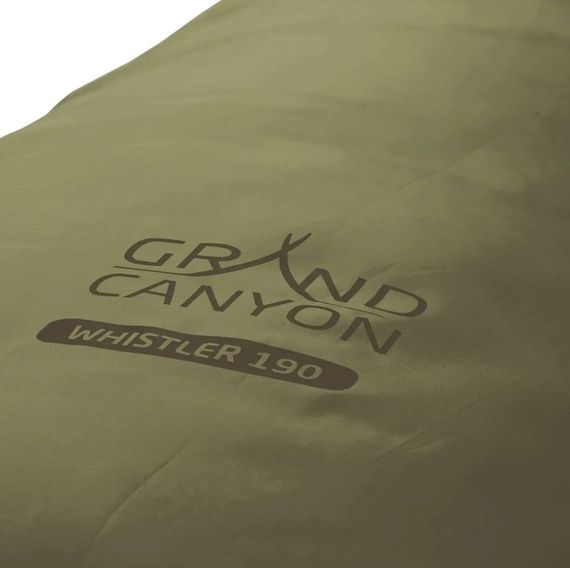 Спальний мішок Grand Canyon Whistler 190 13°C Capulet Olive Left (340018) (DAS302053) | Зображення 2
