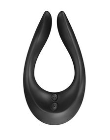 Вібратор для пар Satisfyer Endless Joy Black, 3 незалежні мотори, багатофункціональний Sex Aura