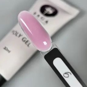Полигель Saga Poly Gel №06 (розовый нюд) в тюбику 30мл
