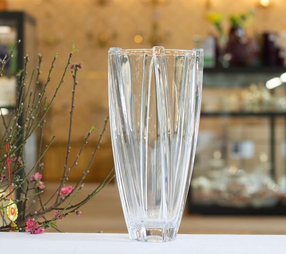 Ваза скляна для квітів Bohemia Infinity 30.5 см 8KE28/99M20/305 | Зображення 4