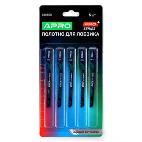 Полотно для лобзика (дерево) 76/50 мм 2 мм 12TPI швидкий фігурний T119BO APRO 8306001