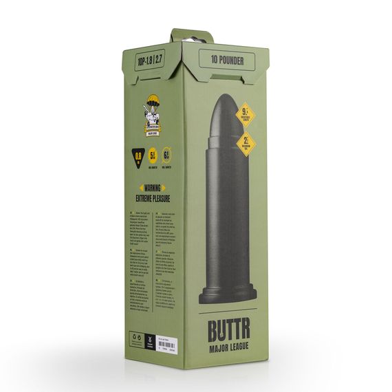 Анальная пробка BUTTR - 10 Pounder XXL Dildo | Зображення 4