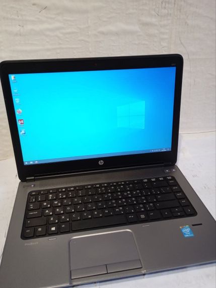 Ноутбук Б-класс HP ProBook 640 G1 / 14" (1600x900) TN / Intel Core i5-4300M (2 (4) ядра по 2.6 - 3.3 GHz) / 8 GB DDR3 / 500 GB HDD / Intel HD Graphic 4600 / WebCam б/у | Зображення 1