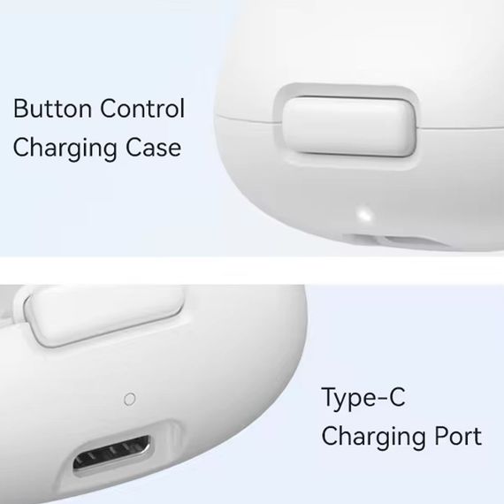 Бездротові TWS навушники Usams-ID25 ID Series BT 5.3 White | Зображення 5