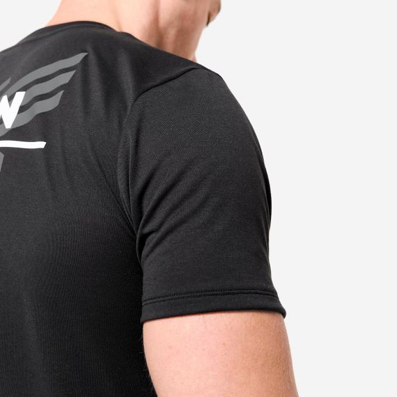 Футболка для крос-тренінгу чорна - L. | Зображення 5