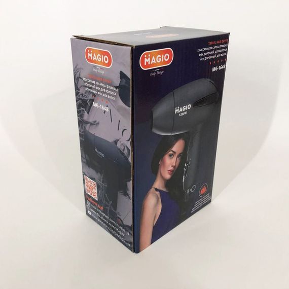 Фен дорожный для волос RY-104 Magio MG-164B | Зображення 6