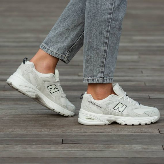 Демісезонні кросівки New Balance колір бежевий | Зображення 3