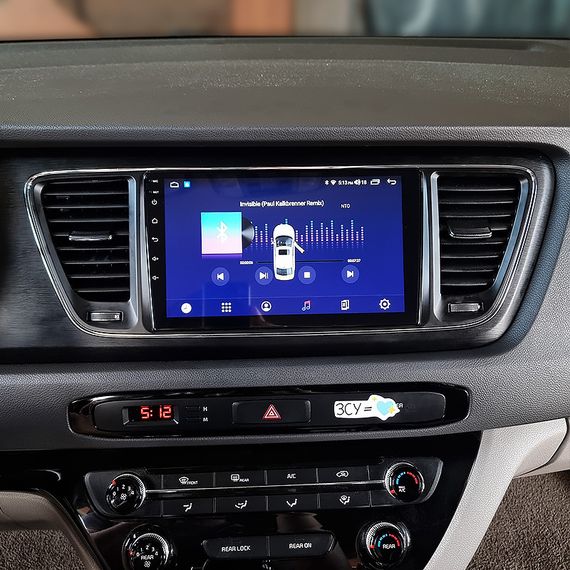 Штатная магнитола Lesko для Kia Sedona III 2014-2021 экран 9" 4/64Gb CarPlay 4G Wi-Fi GPS Prime Киа Седона | Зображення 3
