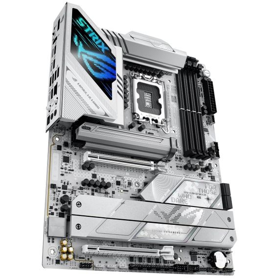 Материнcкая плата ASUS ROG STRIX Z890-A GAMING WIFI s1851 Z890 4xDDR5 M.2 DP HDMI Wi-Fi BT ATX белый 90MB1I90-M0EAY0 | Зображення 6