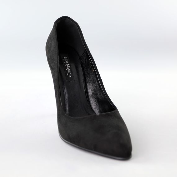 Туфлі човники жіночі 591617 Чорні 35 36 37 38 39 | Зображення 1