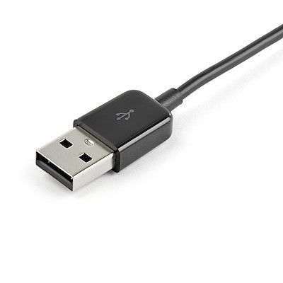Кабель HDMI-Mini DisplayPort, 6 футів (2 м), 4K, 30 Гц — активний перехідний кабель HDMI-mDP зі звуком — живиться | Зображення 2