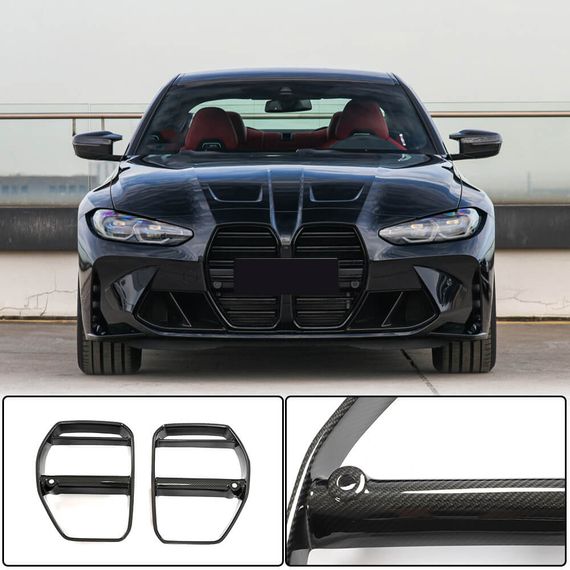 Ніздрі V3 (для G82/G83, Карбон) для BMW 4 серія G22/23/26 2020- рр
