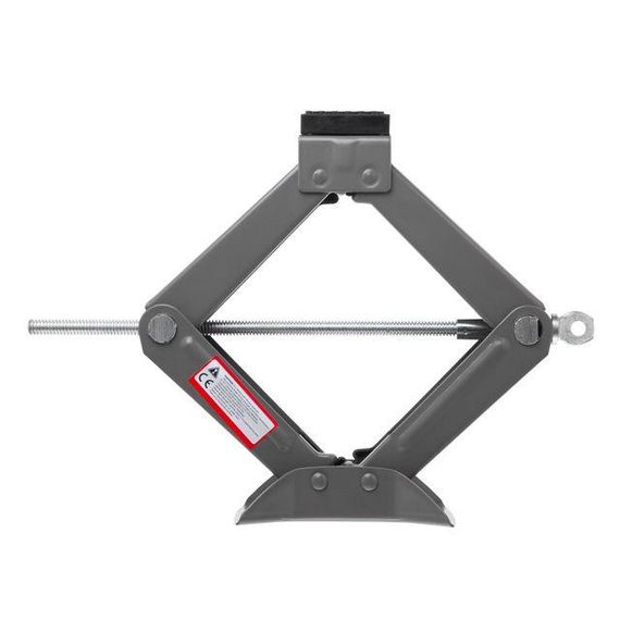 Домкрат механічний ромбоподібний 2т. з тріскачкою, гумовий упор., 110-400 мм INTERTOOL GT0185 | Зображення 2