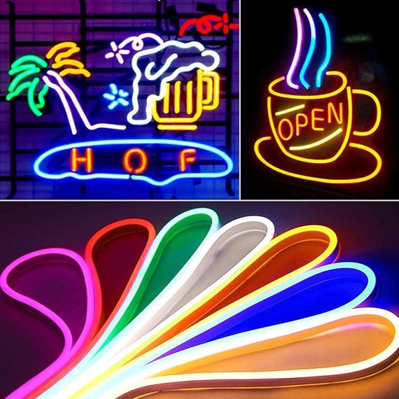 Светодиодная лента влагозащищенная 220V 14.4W 3014 Red NEON IP67 1m (BY-034/120) | Зображення 4