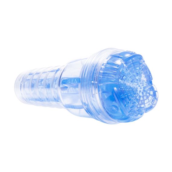 Мастурбатор Fleshlight Turbo Core Blue Ice, оральний секс (глибоке горло) | Зображення 2