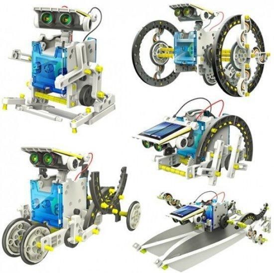Конструктор робот на сонячних батареях Solar Robot | Зображення 1