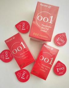 Презервативы OLO полиуретановые 001( самые тонкие в мире) (по 1шт) sexstyle