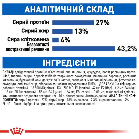 Сухий корм для котів від 1 до 7 років Royal Canin Indoor живуть в приміщенні 10 кг | Зображення 1