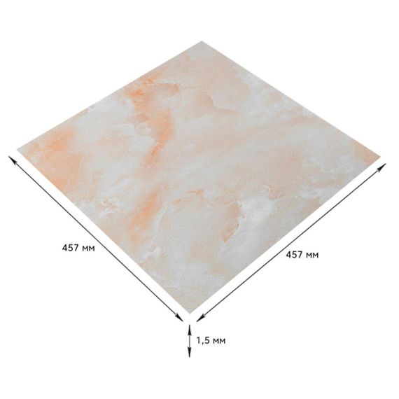 Самоклеящаяся LVT плитка 457*457*1.5mm (D) SW-00002459 | Зображення 1