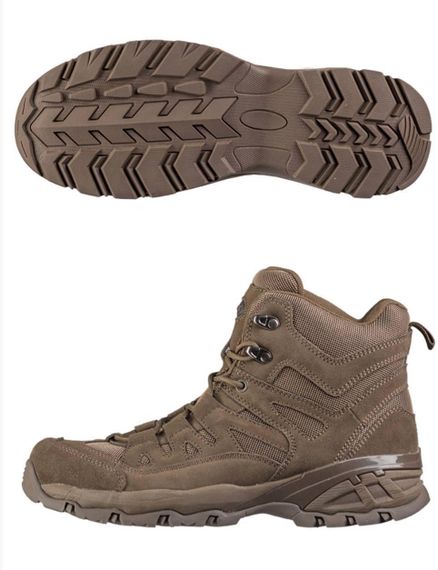 Черевики тактичні MIL-TEC Squad Boots 5 Inch Brown | Зображення 1