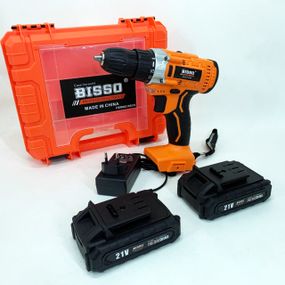 Шуруповерт акумуляторний у валізі BISSO B6008 21V PB-35