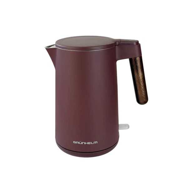Електрочайник Grunhelm EKS-26701B 1.5 л бордовий