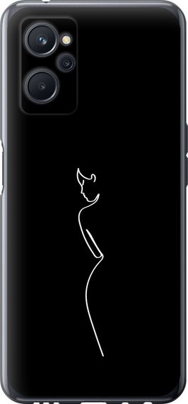 Чехол на Realme 9i Силуэт1 "4590u-2705-17620"