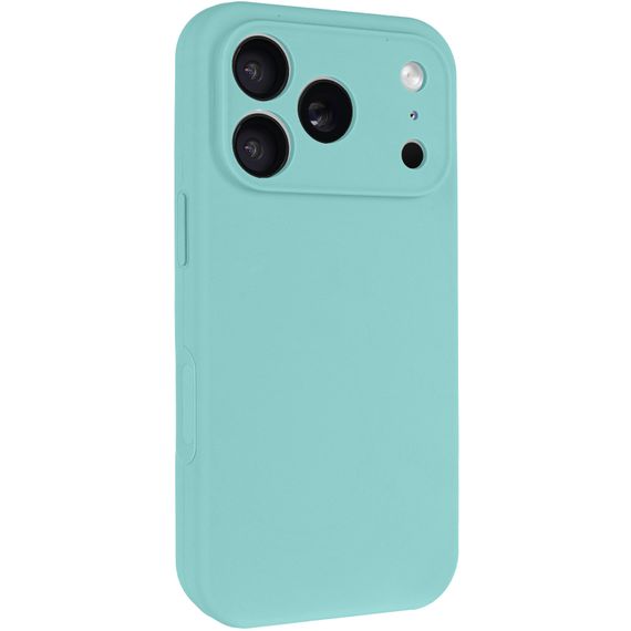 Чохол Silk Full Camera Protective (AA) NO LOGO для Apple iPhone 17 Pro (6.3") Бірюзовий / Marine Green
