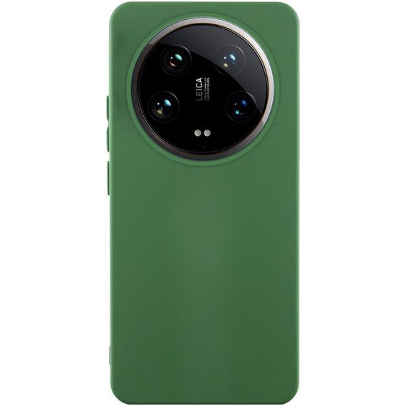 Чохол Silicone Cover Lakshmi (AAA) для Xiaomi 14 Ultra Зелений / Cyprus Green