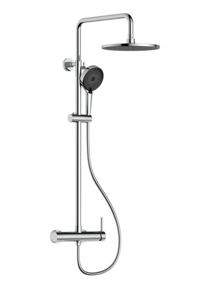 Душова система універсальна Qtap Sloup Chrome QT57103OC