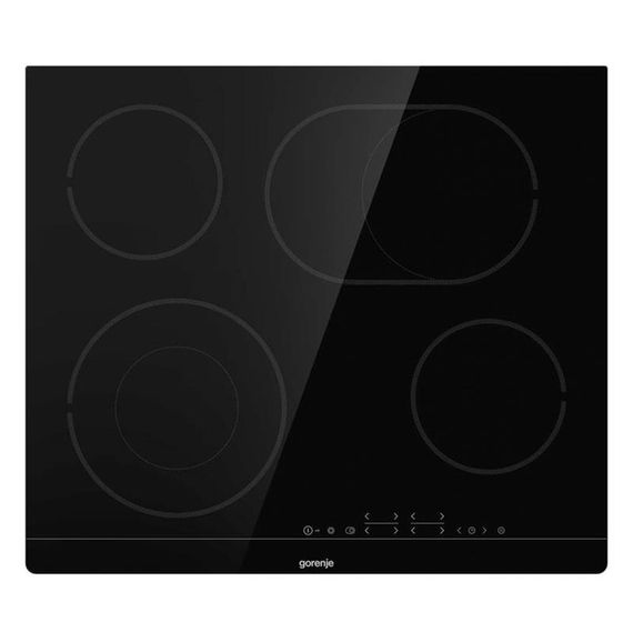 Варочная поверхность Gorenje ECT643BSC/стеклокерам./ сенс.упр/таймер/расш.зона/черная с метал.кантом (ECT643BSC) | Зображення 2
