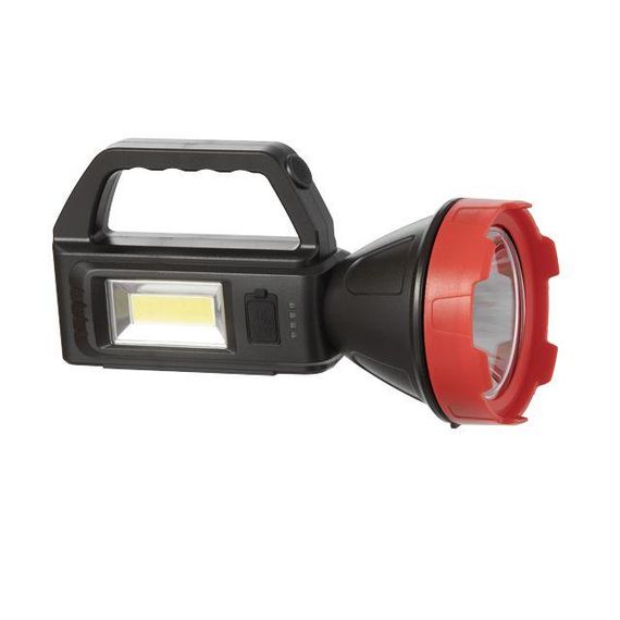 Ліхтар акумуляторний, power bank, індикатор заряду, сонячна панель INTERTOOL LB-0107 | Зображення 2