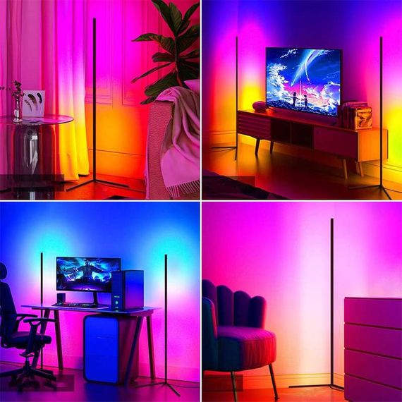 Підлогова кутова LED-лампа RGB Magic 1 Bluetooth USB with app | Зображення 2