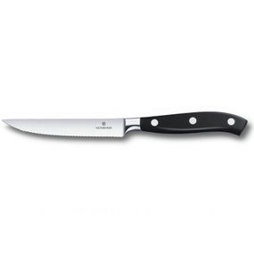 Кухонный нож Victorinox Grand Maitre TomatoSteak 12 см Serrated Black (7.7203.12WG)