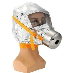 Протигаз повнолицевий Fire mask TZL 30 Сірий