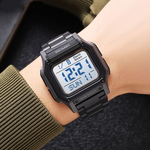 Skmei 2264BKGYWT Black-Grey-White | Зображення 3