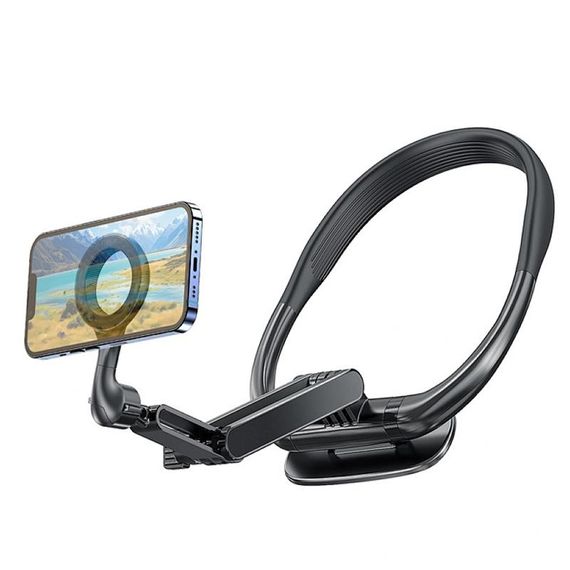 Держатель для телефона WIWU Wi-CH320 на шею магнитный Black